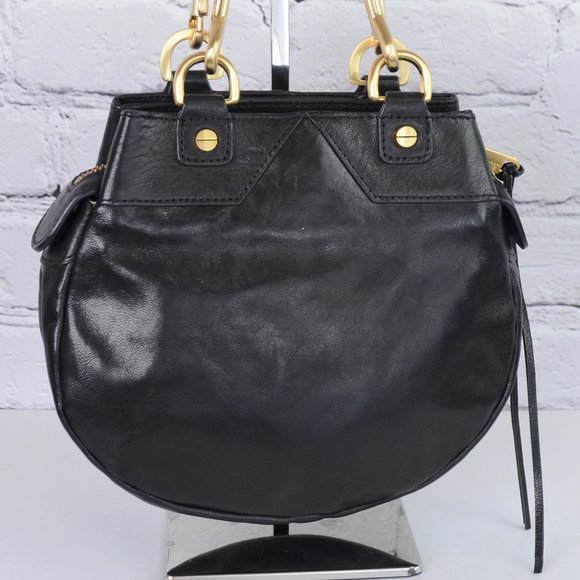 ALEXIS HUDSON Black & Gold Chain Shoulder Bag … - Picture 6 of 15